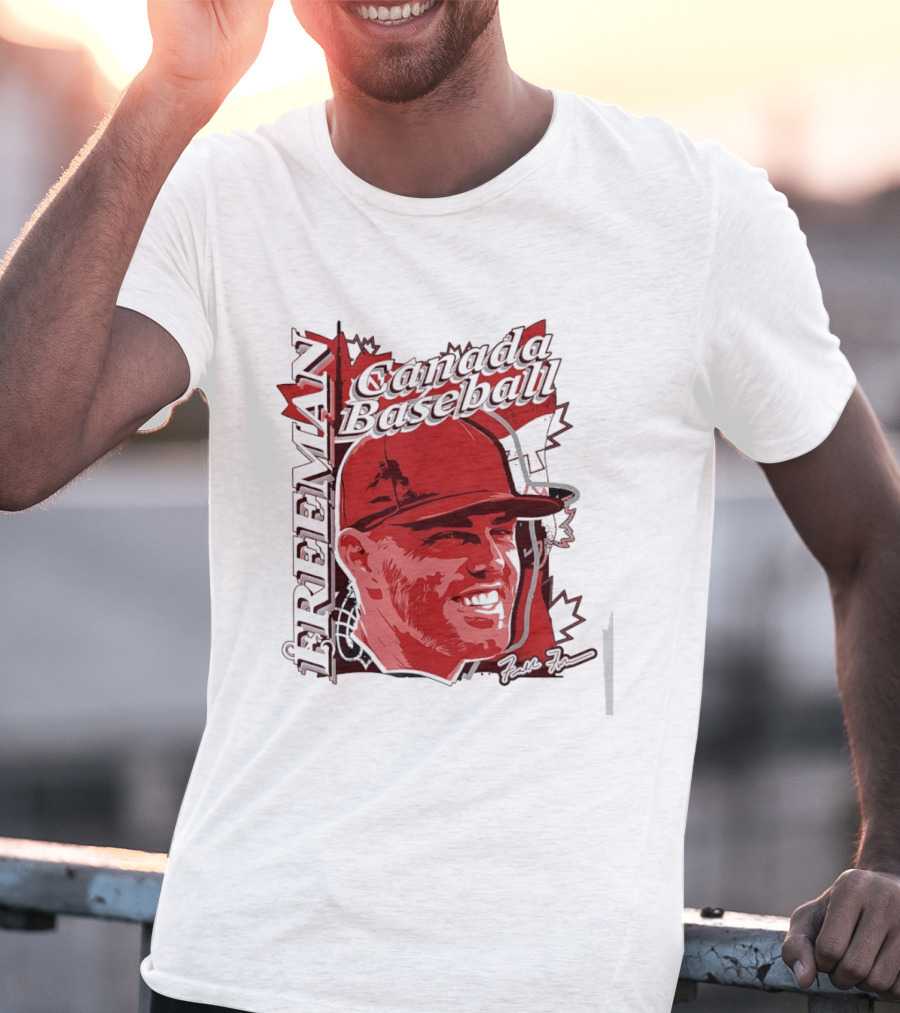 Freddie Freeman Canada Baseball MLB T-Shirt