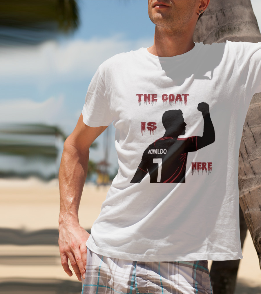 The Goat Is Here Cristiano Ronaldo 7 T-Shirt