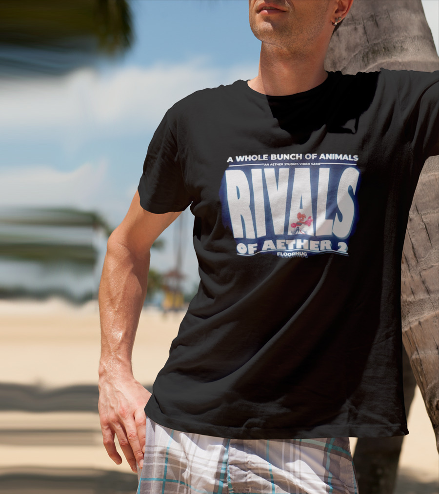 A Whole Bunch Of Animals Rivals Of Aether 2 An Aether Studios Video Game Floorhug T-Shirt