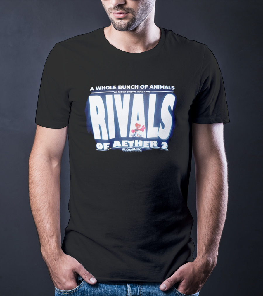 A Whole Bunch Of Animals Rivals Of Aether 2 An Aether Studios Video Game Floorhug T-Shirt