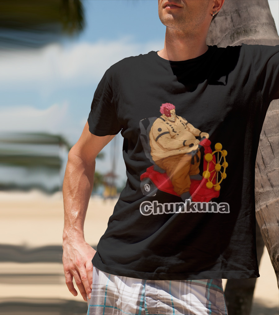 Chunkuna Jujutsu Kaisen Sukuna Parody Anime Manga T-Shirt