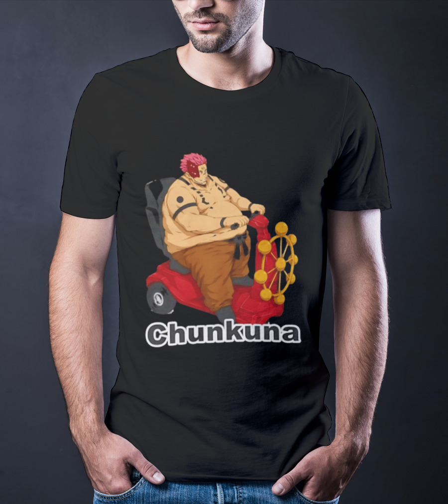 Chunkuna Jujutsu Kaisen Sukuna Parody Anime Manga T-Shirt