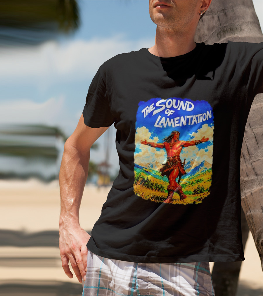 The Sound Of Lamentation Conan The Barbarian Scenic Landscape T-Shirt