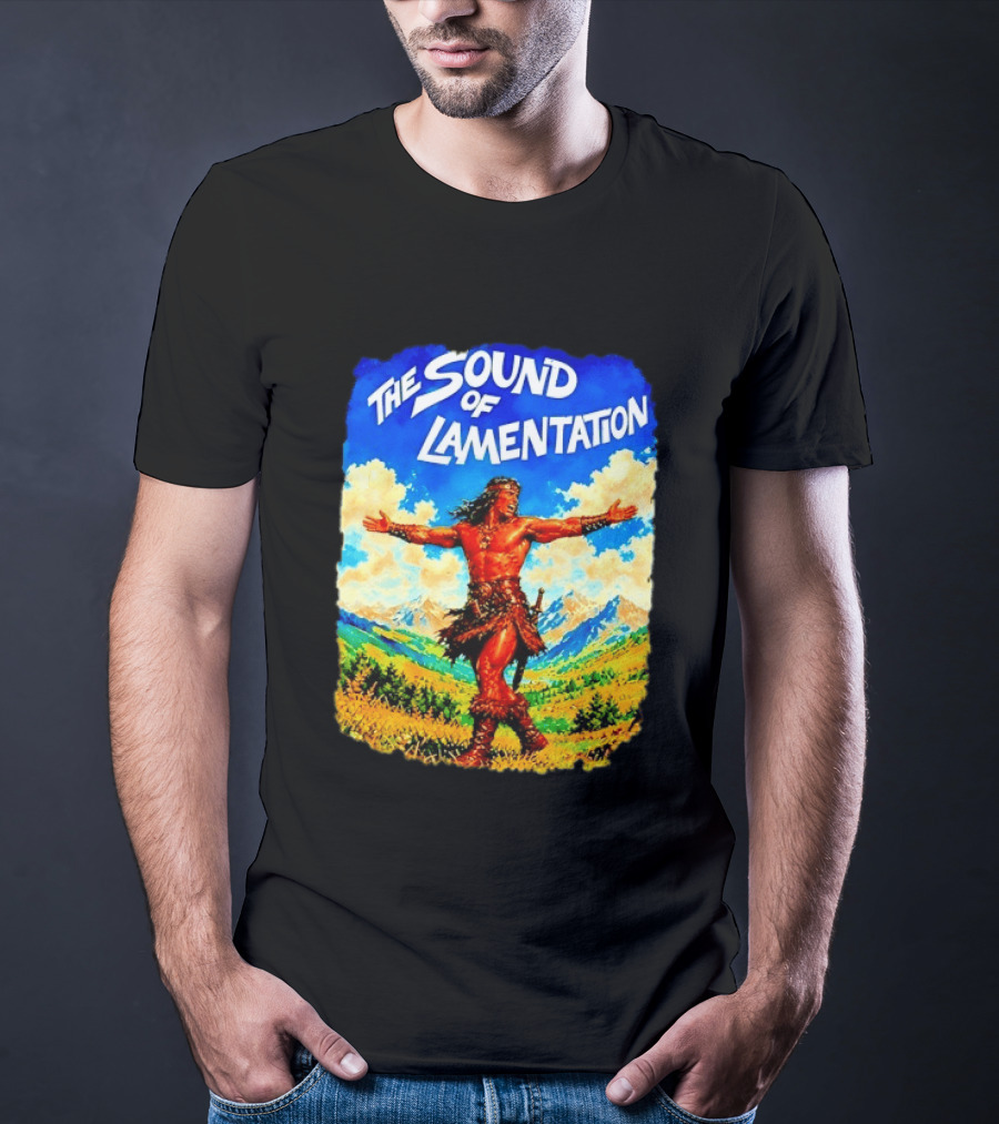 The Sound Of Lamentation Conan The Barbarian Scenic Landscape T-Shirt