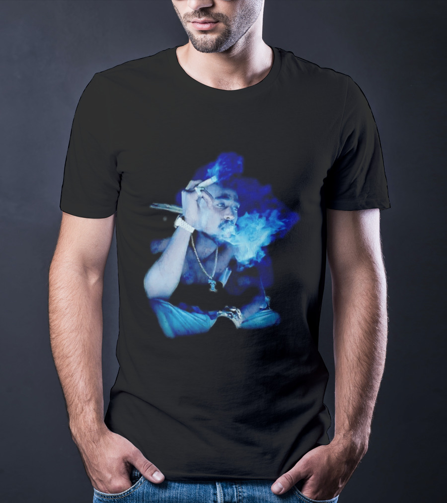 Janet Jackson Thug Life Smoking 2Pac T-Shirt