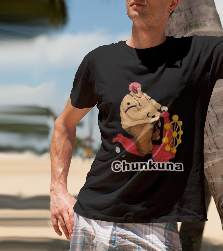 Goofyahhtees Chunkuna Riding Ferris Wheel Machine T-Shirt