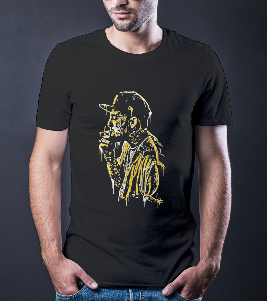 Mac Miller Smokin' Herb Laughin' At Curb Your Enthusiasm T-Shirt