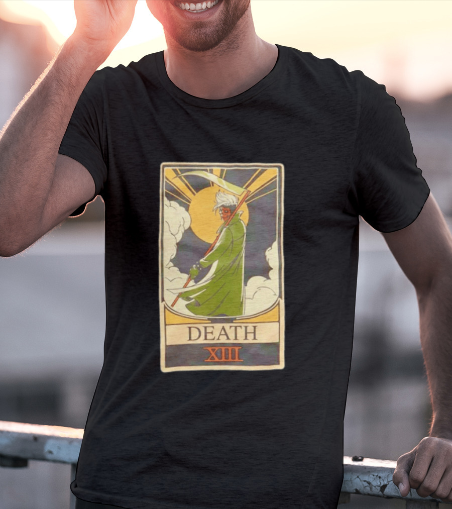 Marvel X Men '97 Gambit Tarot Card Death XIII T-Shirt