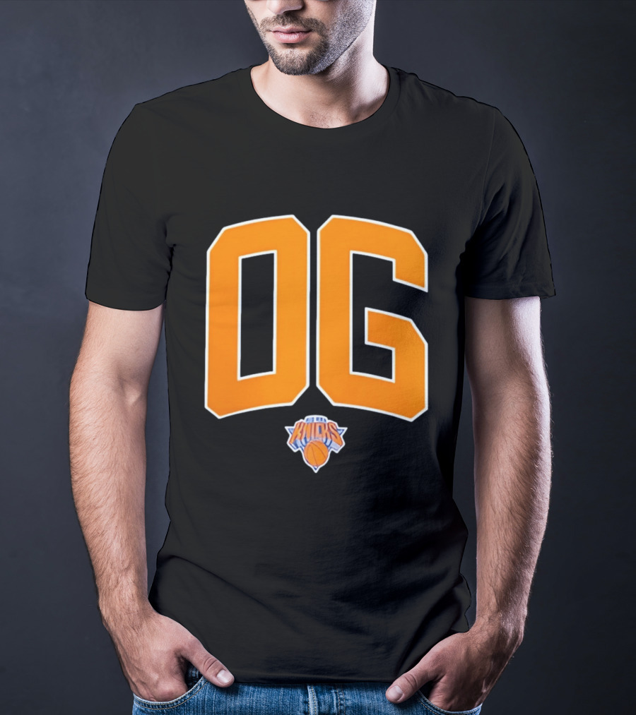 New York Knicks OG Anunoby Basketball T-Shirt