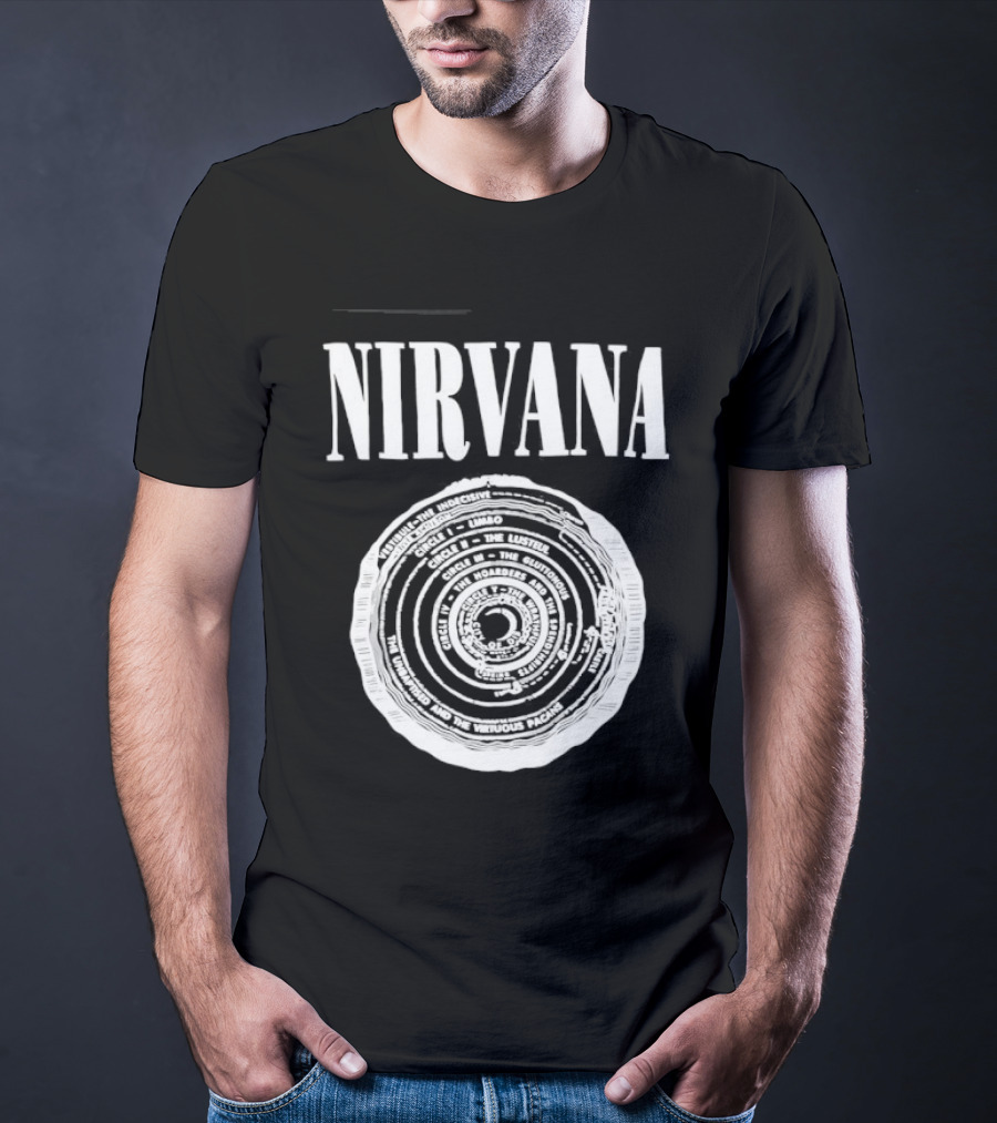 Nirvana Dante's Inferno Circles Of Hell T-Shirt