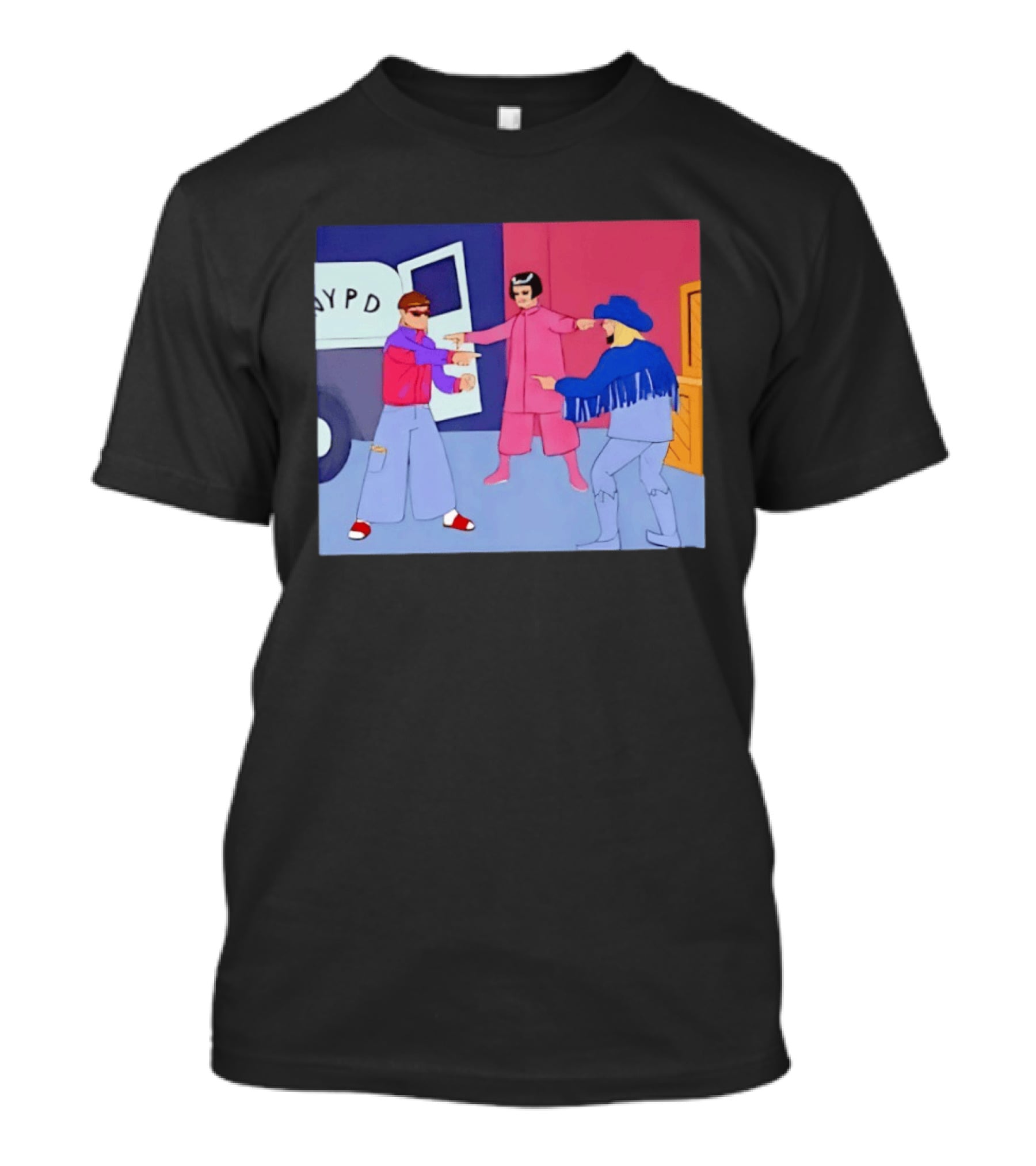 Oliver Tree NYPD Spider Man Pointing Meme T-Shirt