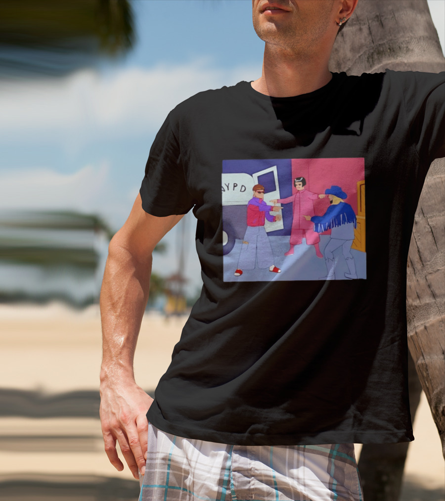 Oliver Tree NYPD Spider Man Pointing Meme T-Shirt