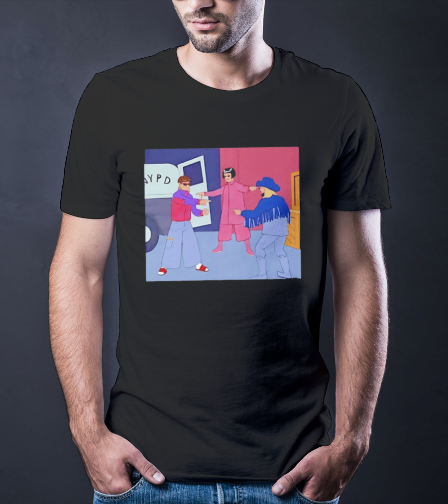 Oliver Tree NYPD Spider Man Pointing Meme T-Shirt