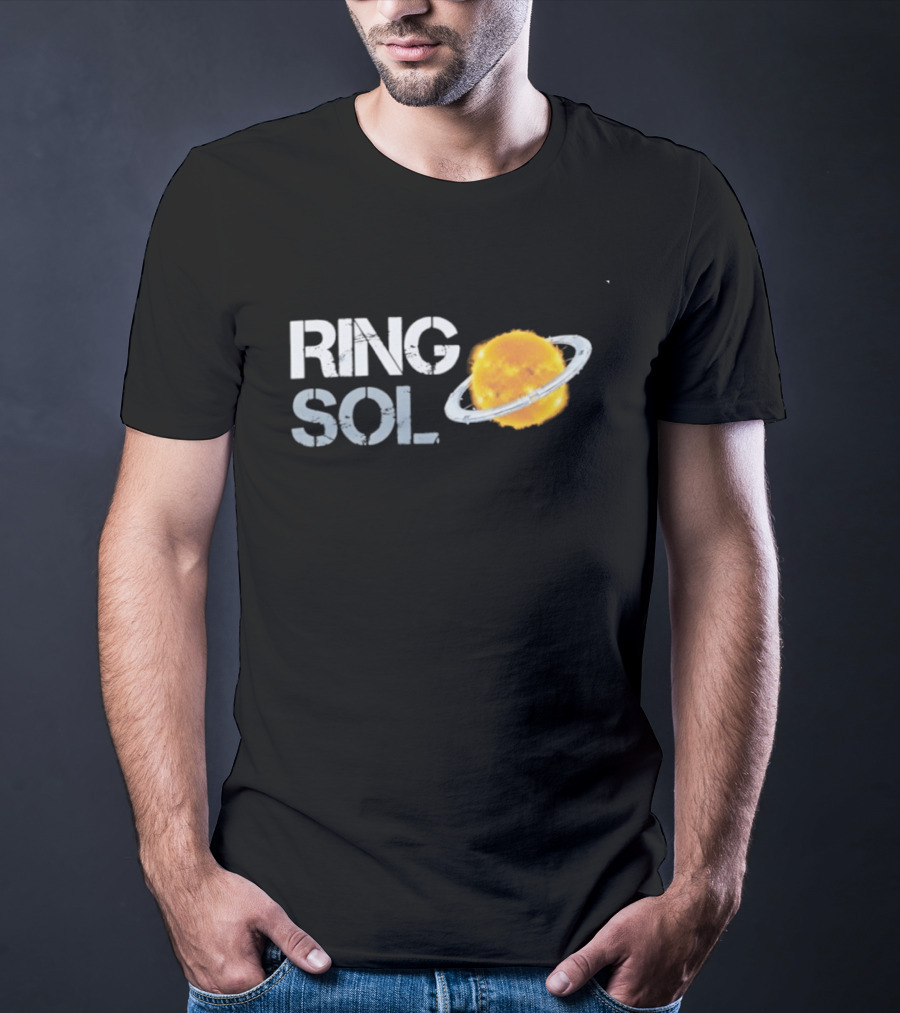 Ring Sol Space Astronomy Science Fiction Solar System Planetary Rings T-Shirt