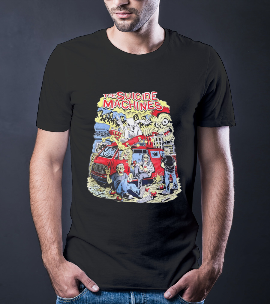 The Suicide Machines Punk Rock Zombie Van Frenzy T-Shirt