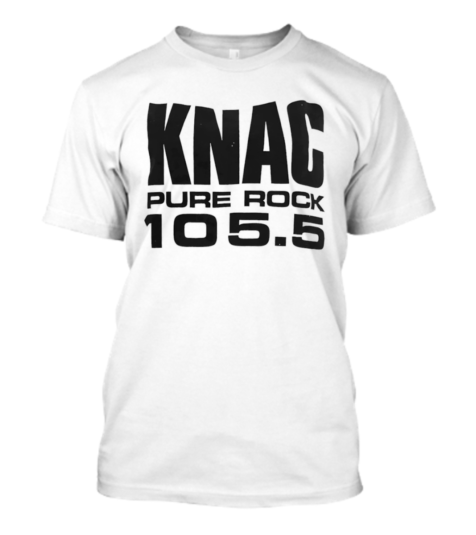KNAC Pure Rock 105.5 Radio Station Classic Rock Fans T-Shirt