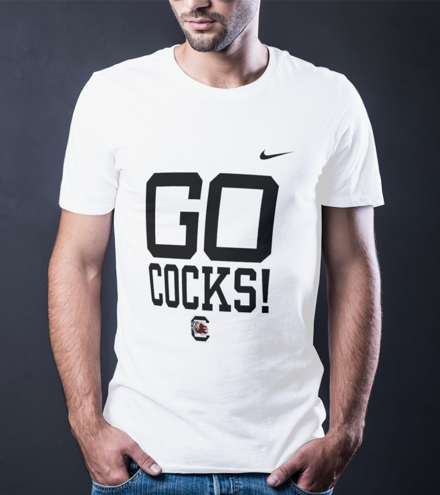 Nike South Carolina Gamecocks Go Cocks NCAA University Of South Carolina Team T-Shirt