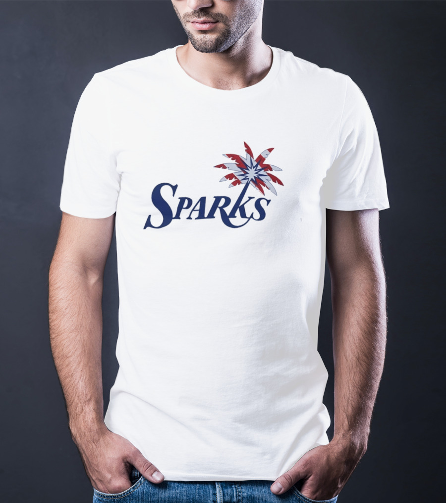 Los Angeles Sparks Stars Stripes Palm Tree Flag T-Shirt