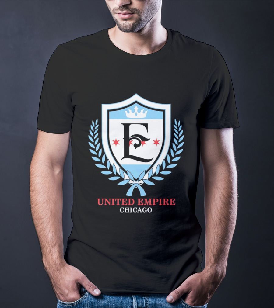 United Empire Chicago E Shield Stars Crown Laurel T-Shirt
