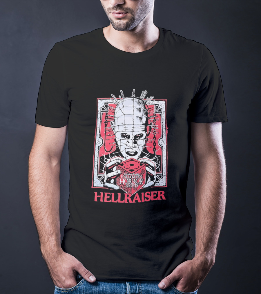Universal Studios Halloween Horror Nights 2026 Pinhead Hellraiser T-Shirt