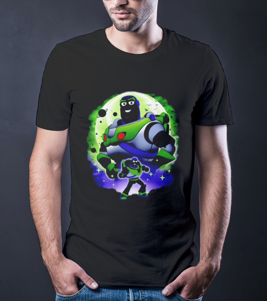 Buzz Lightyear Toy Story To Infinity And Beyond Lunar Adventure T-Shirt