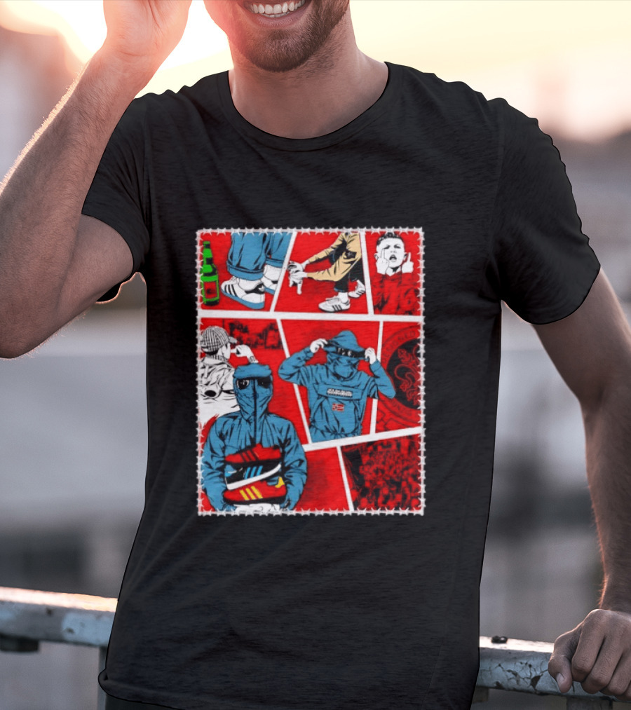 Casual Football Culture Sunzig Sneakers Bottle T-Shirt