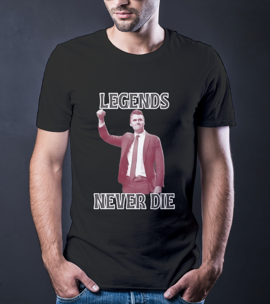 Charlie Kirk Legends Never Die Turning Point USA T-Shirt