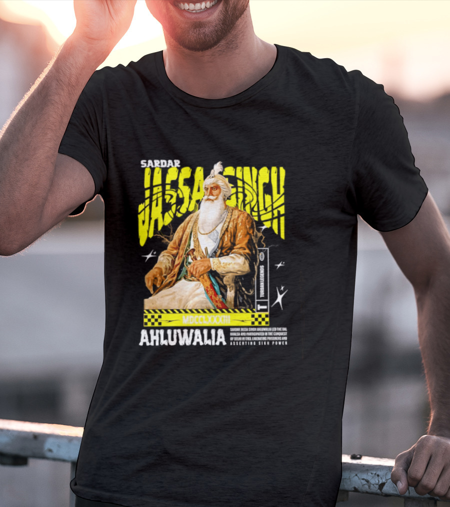 Sardar Jassa Singh Ahluwalia Turban Legends MDCCLXXXIII T-Shirt