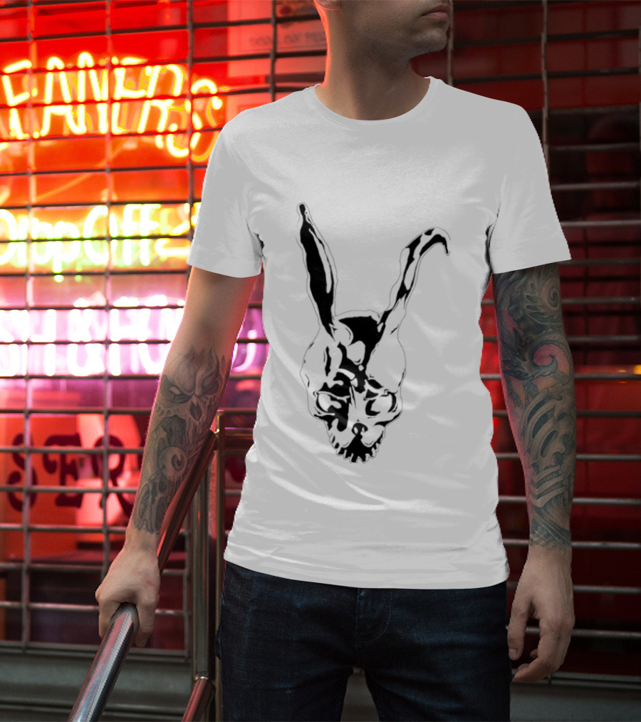 Donnie Darko Frank The Rabbit Skull Mask T-Shirt