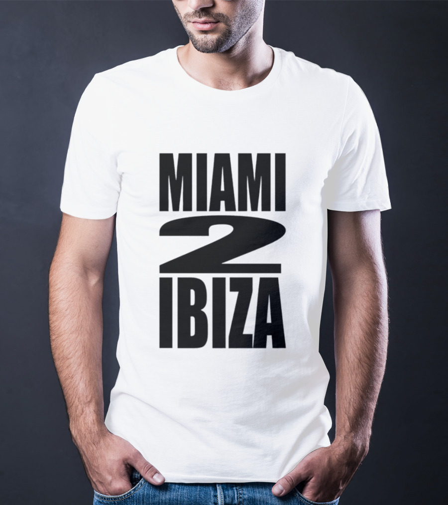 Miami 2 Ibiza Nightclub Party Vibes Electronic Dance Music T-Shirt