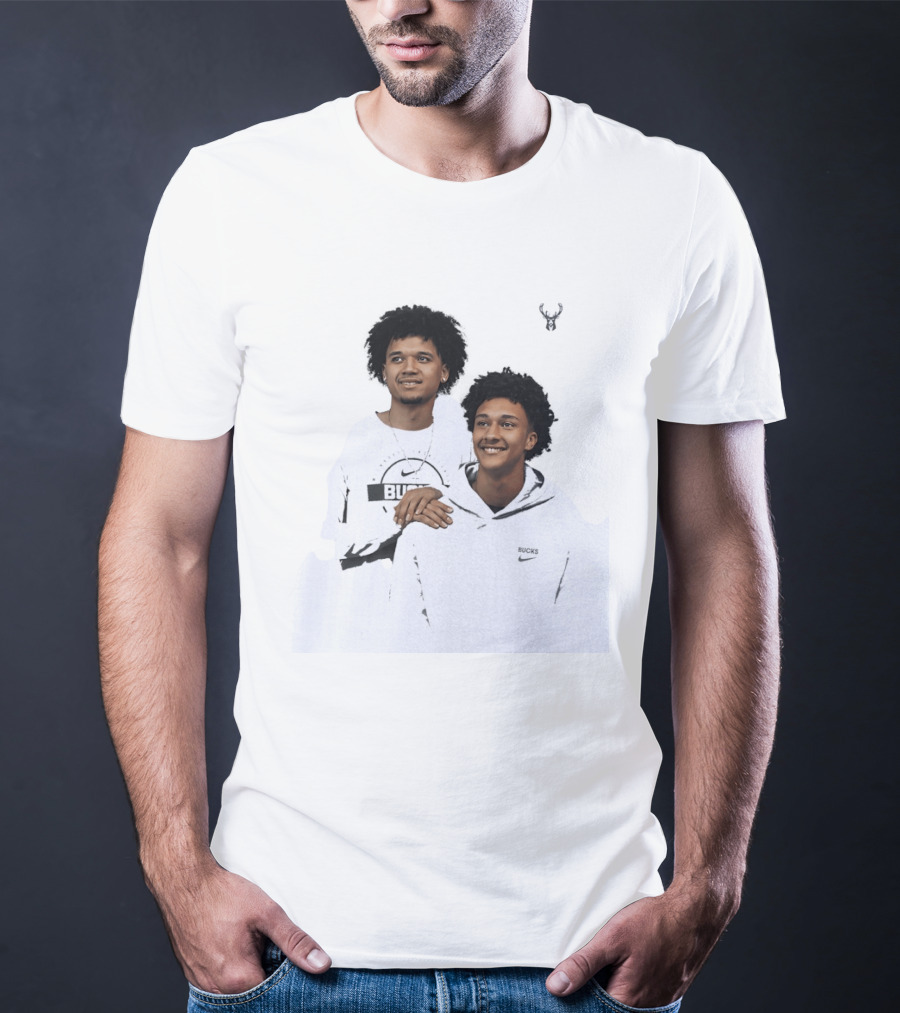 Nate Ament Brayden Burries Milwaukee Bucks Basketball Nike Step Brothers T-Shirt
