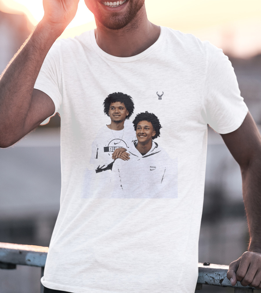Nate Ament Brayden Burries Milwaukee Bucks Basketball Nike Step Brothers T-Shirt
