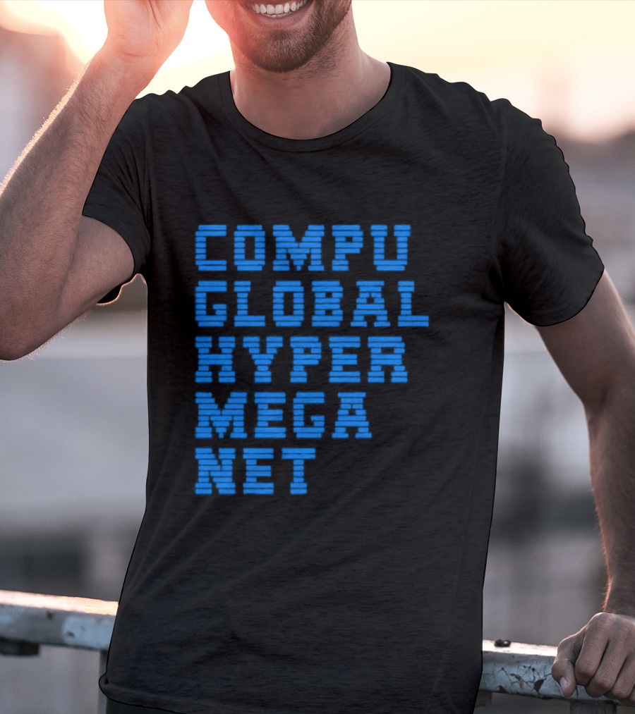 Compu Global Hyper Mega Net The Simpsons T-Shirt