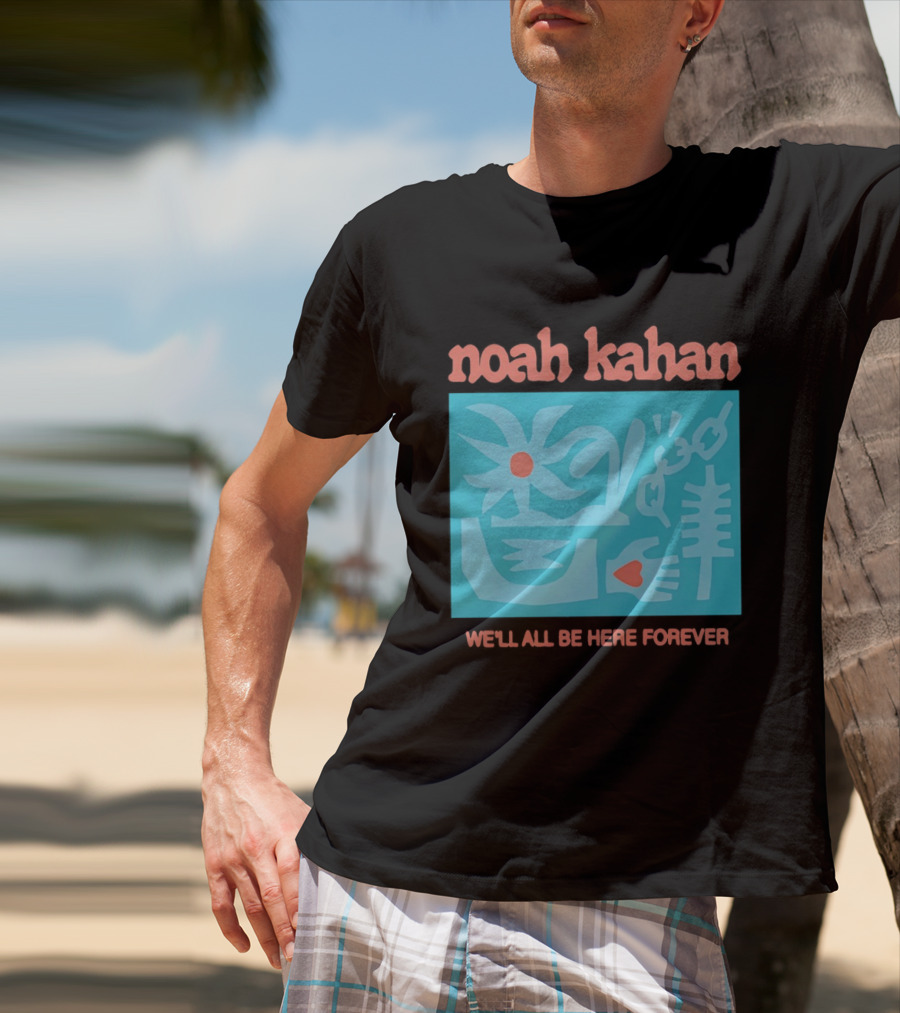 Noah Kahan We'll All Be Here Forever Abstract Symbols And Shapes T-Shirt