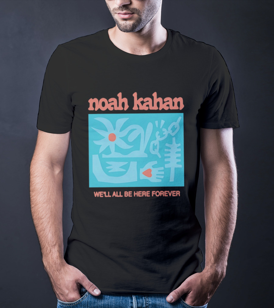 Noah Kahan We'll All Be Here Forever Abstract Symbols And Shapes T-Shirt