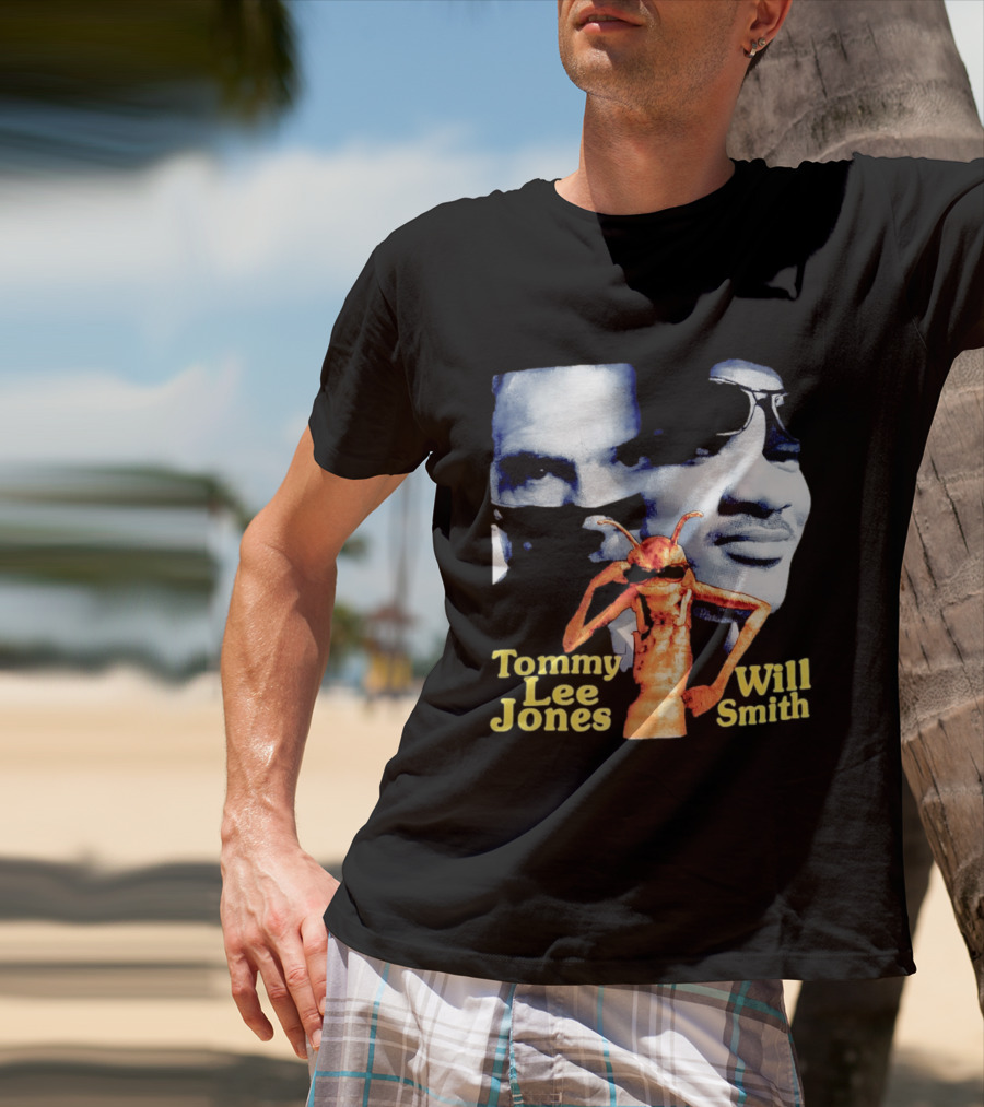 Tommy Lee Jones Will Smith Alien Men In Black T-Shirt