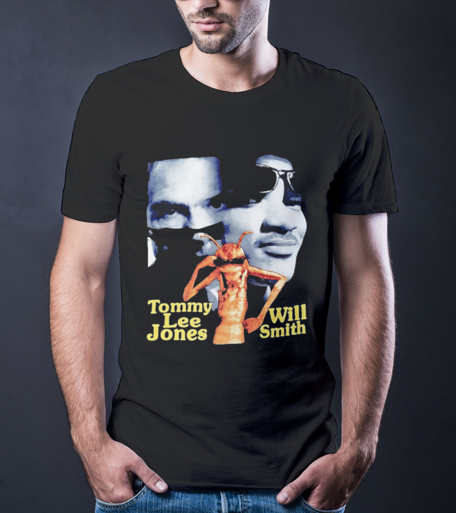 Tommy Lee Jones Will Smith Alien Men In Black T-Shirt