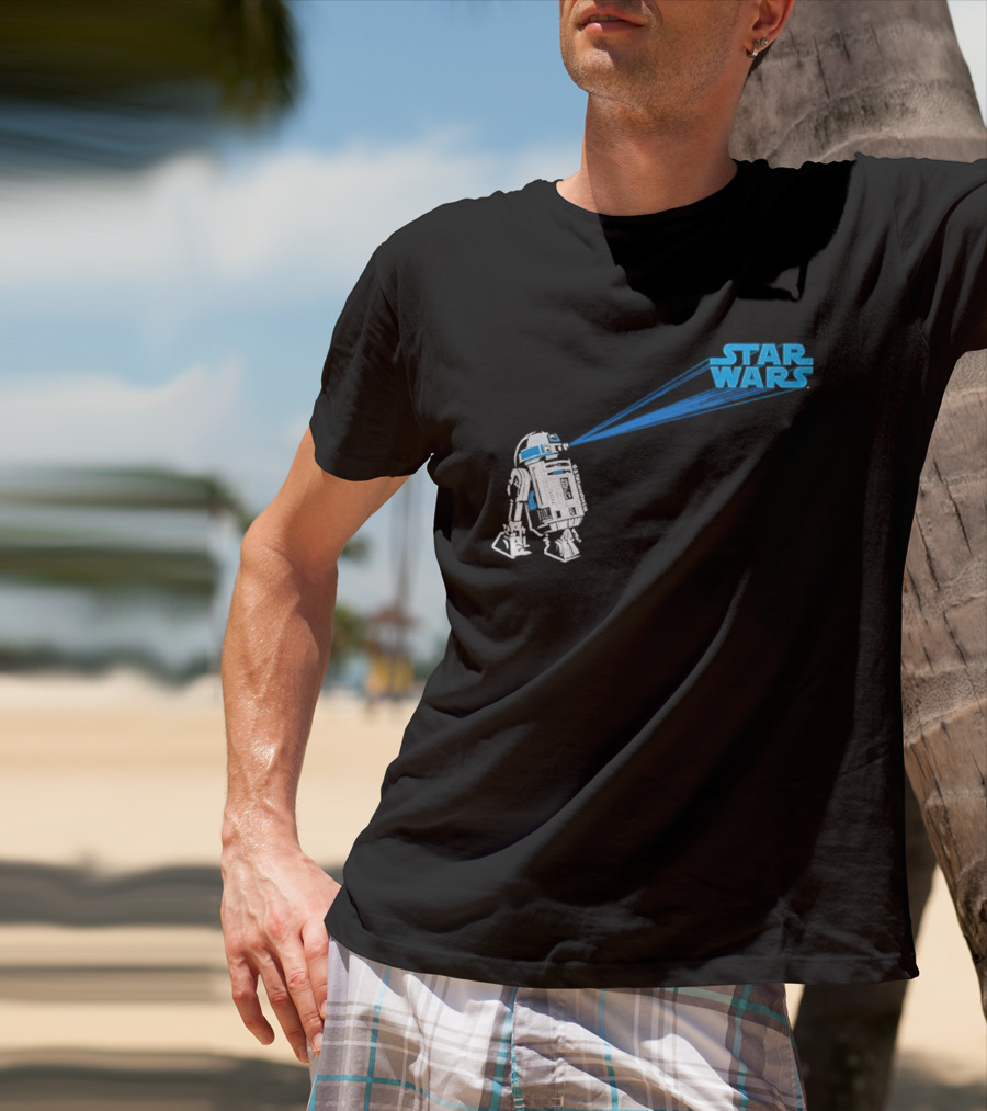 Star Wars R2D2 Projection T-Shirt