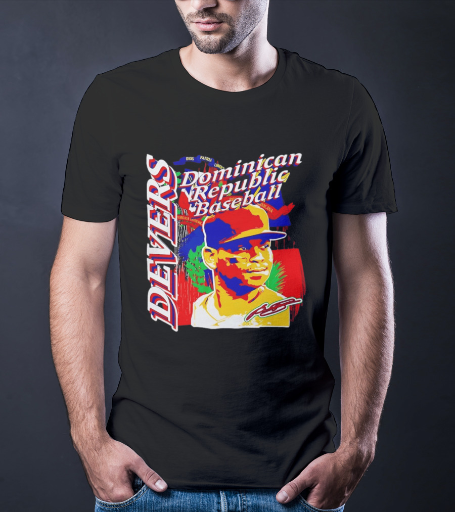 Rafael Devers Dominican Republic Baseball Boston Red Sox T-Shirt