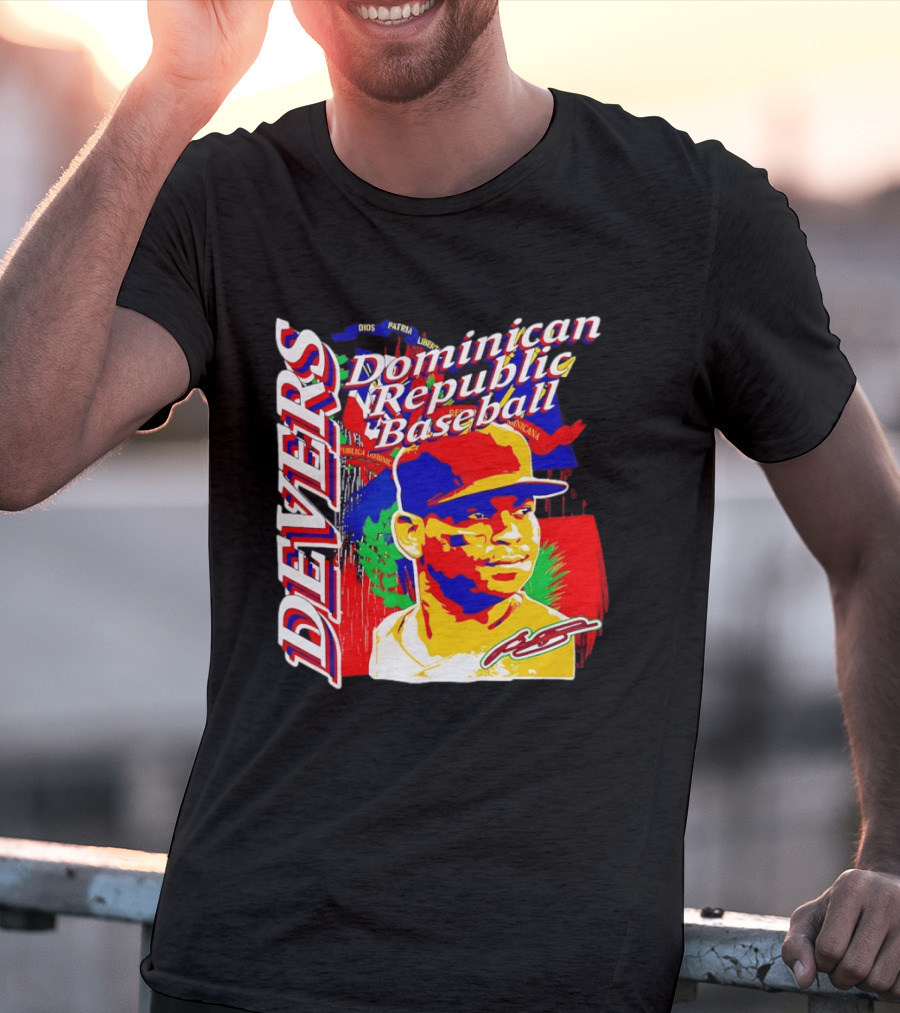 Rafael Devers Dominican Republic Baseball Boston Red Sox T-Shirt