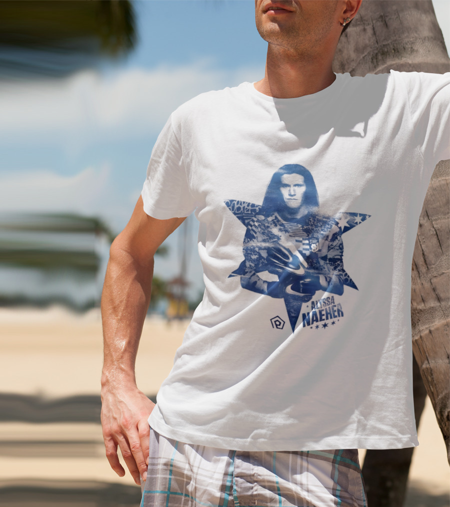Alyssa Naeher Chicago Stars FC Blue Star T-Shirt