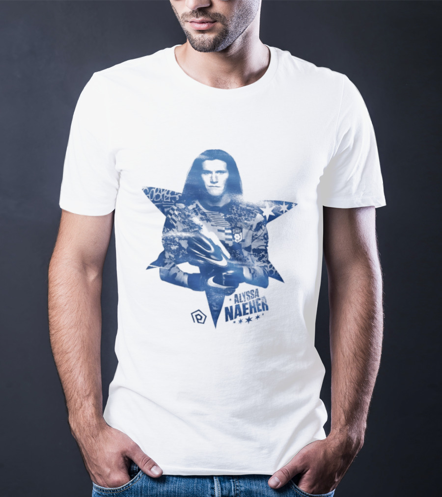 Alyssa Naeher Chicago Stars FC Blue Star T-Shirt