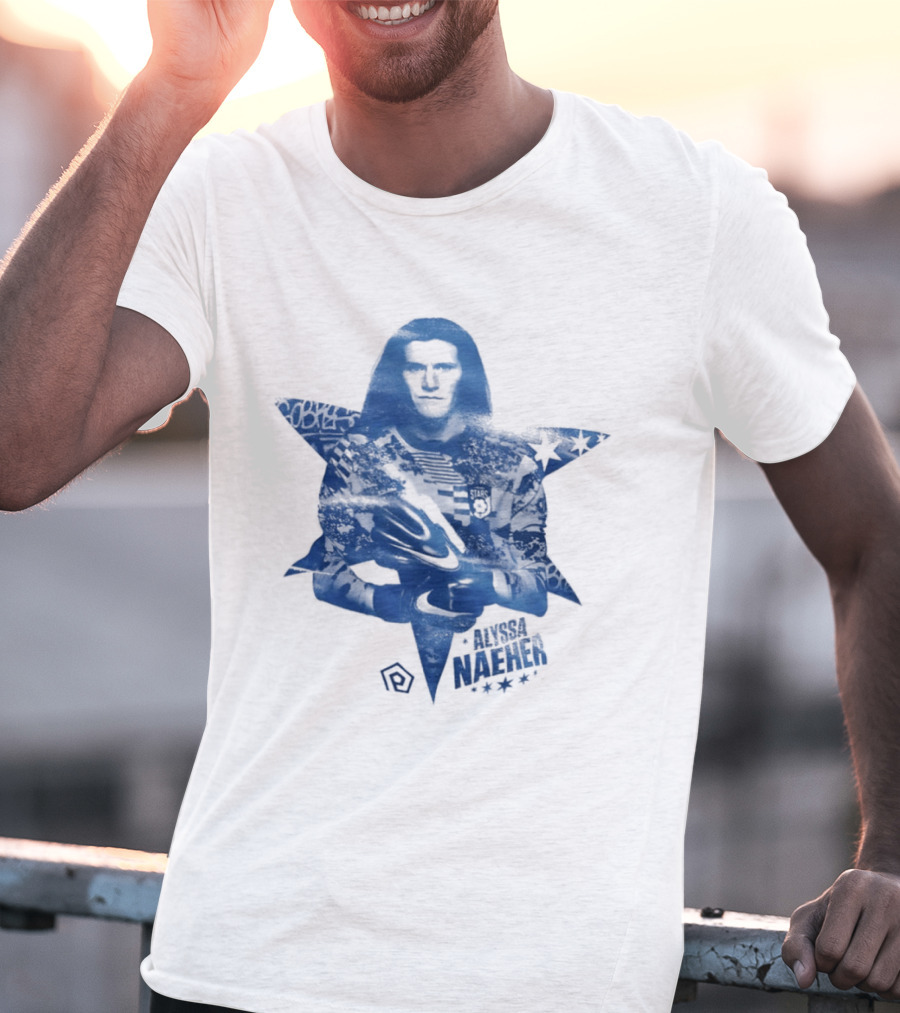 Alyssa Naeher Chicago Stars FC Blue Star T-Shirt