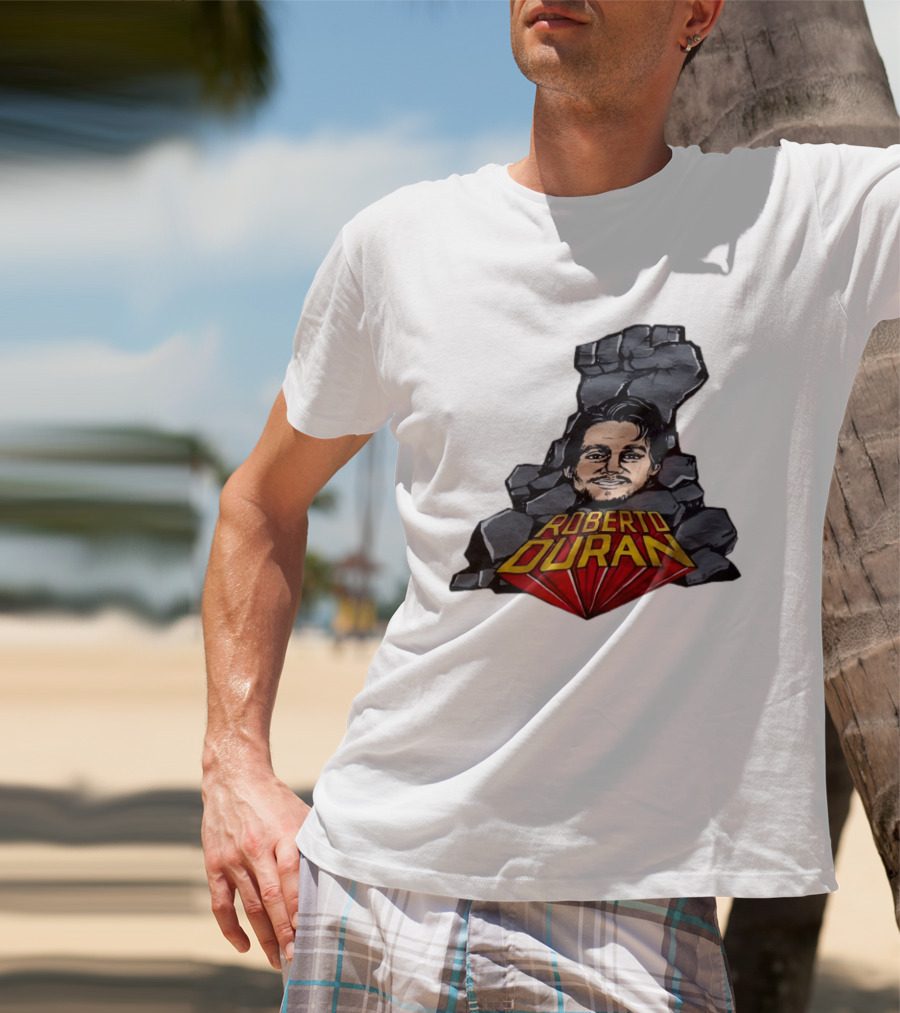 Roberto Duran Fist Iconic Boxing Legend T-Shirt