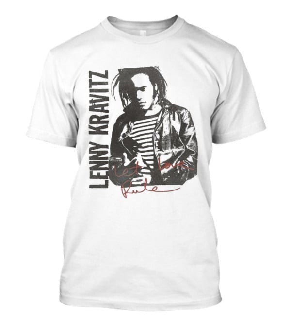 Lenny Kravitz Let Love Rule High Contrast T-Shirt