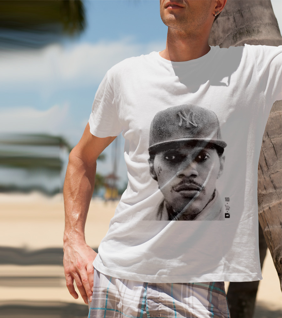 Light Skin Addi Worl' Boss Free Vybz Kartel NY Yankees Cap T-Shirt