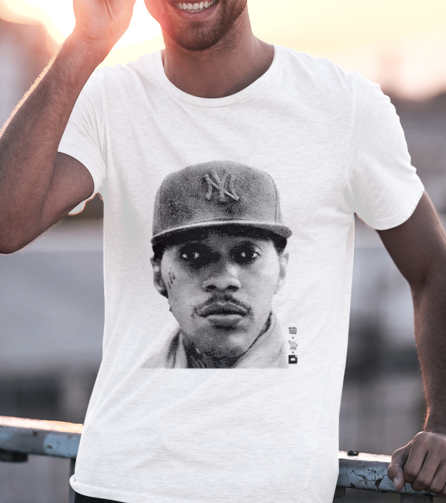 Light Skin Addi Worl' Boss Free Vybz Kartel NY Yankees Cap T-Shirt
