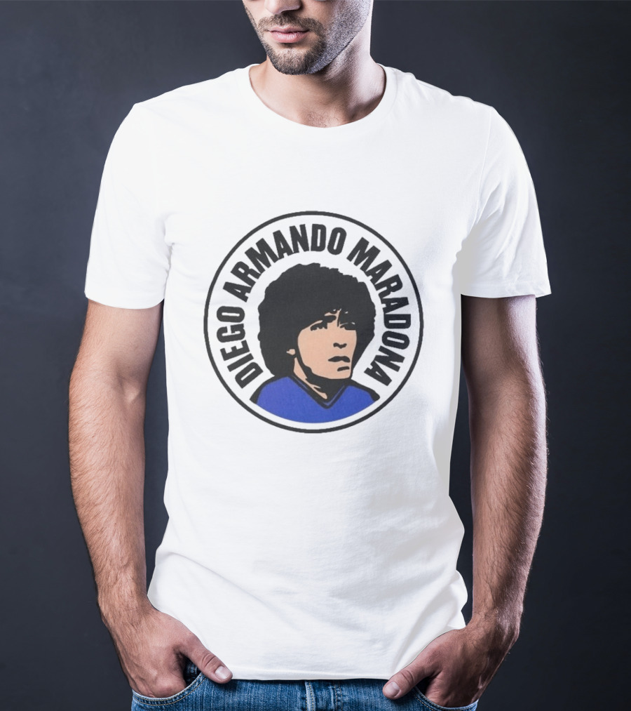 Trickett England Diego Armando Maradona Iconic Player T-Shirt