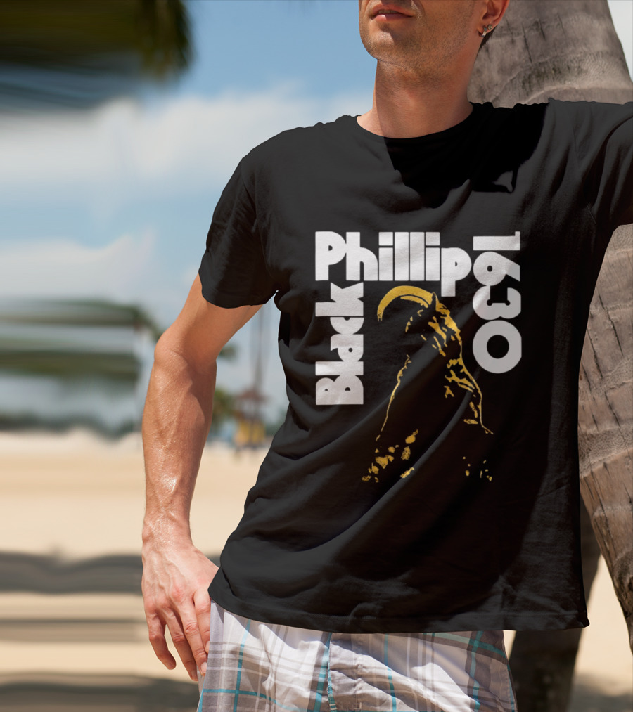 Black Phillip 1630 The Witch A24 Horror Movie T-Shirt