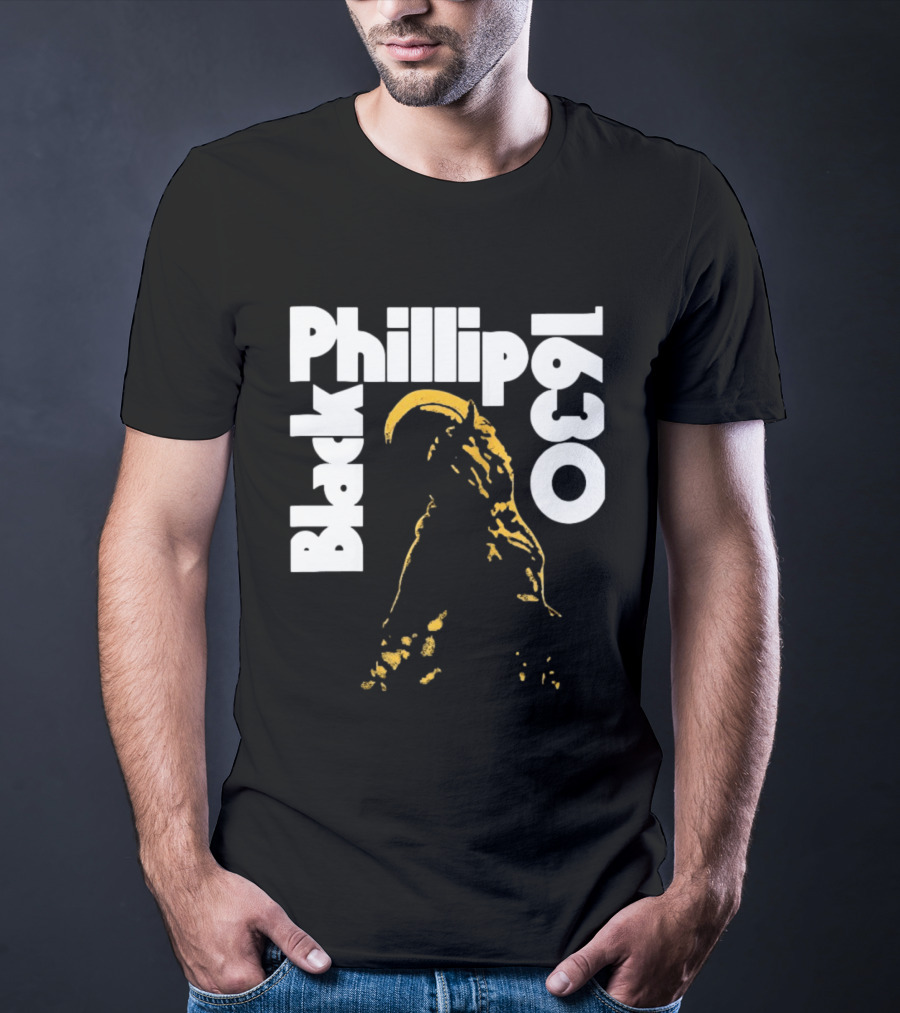 Black Phillip 1630 The Witch A24 Horror Movie T-Shirt